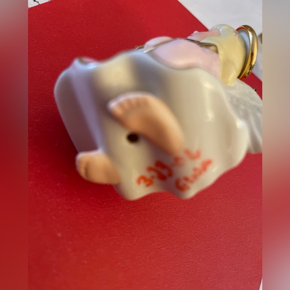 ☘️$12bundled Angel Cupid Ornament Pink, Gold trim and Harp Hanging Decoration - Picture 6 of 10